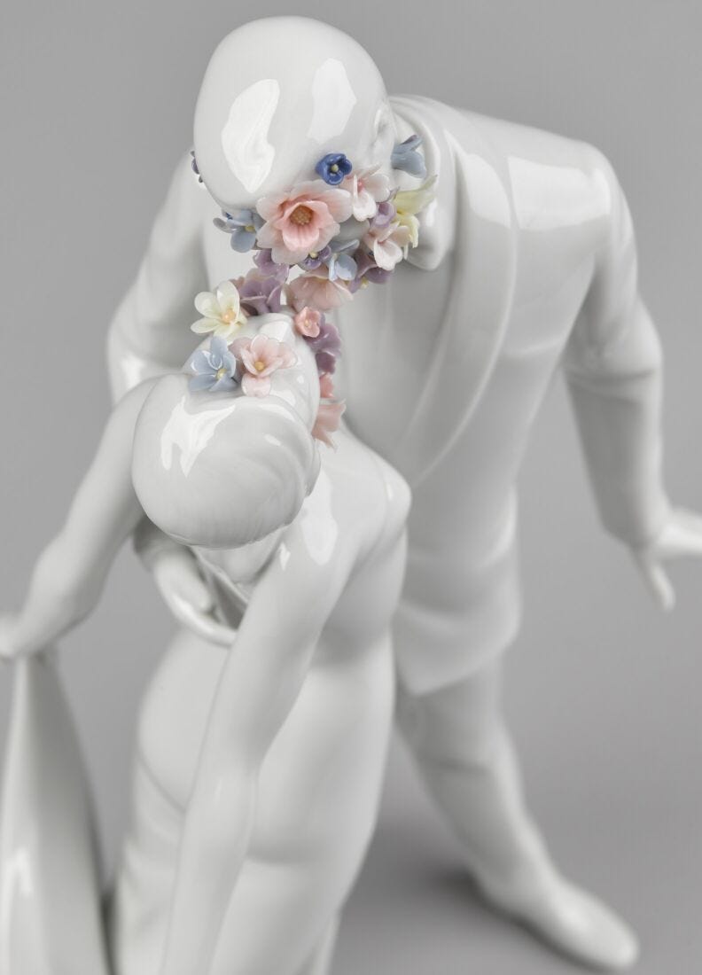 lladro Escultura Amor I (flores) Gran oferta
