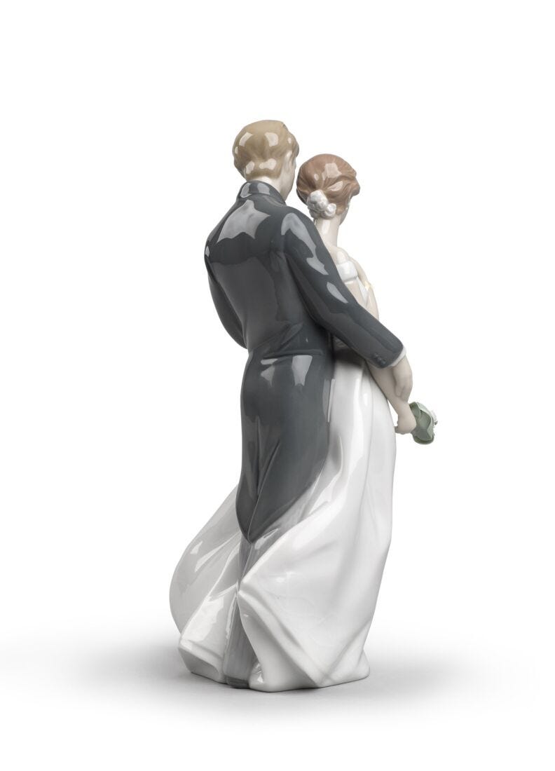 lladro Figura pareja de novios Amor eterno Rebajas online
