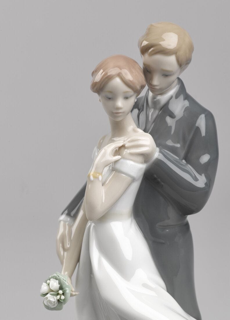 lladro Figura pareja de novios Amor eterno Rebajas online