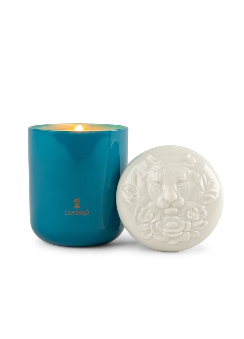 lladro Vela Tigre - Luz de Luna