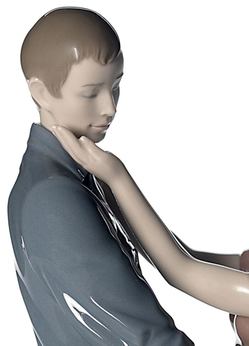 lladro Figura joven pareja Encuentro feliz Solo queda un día