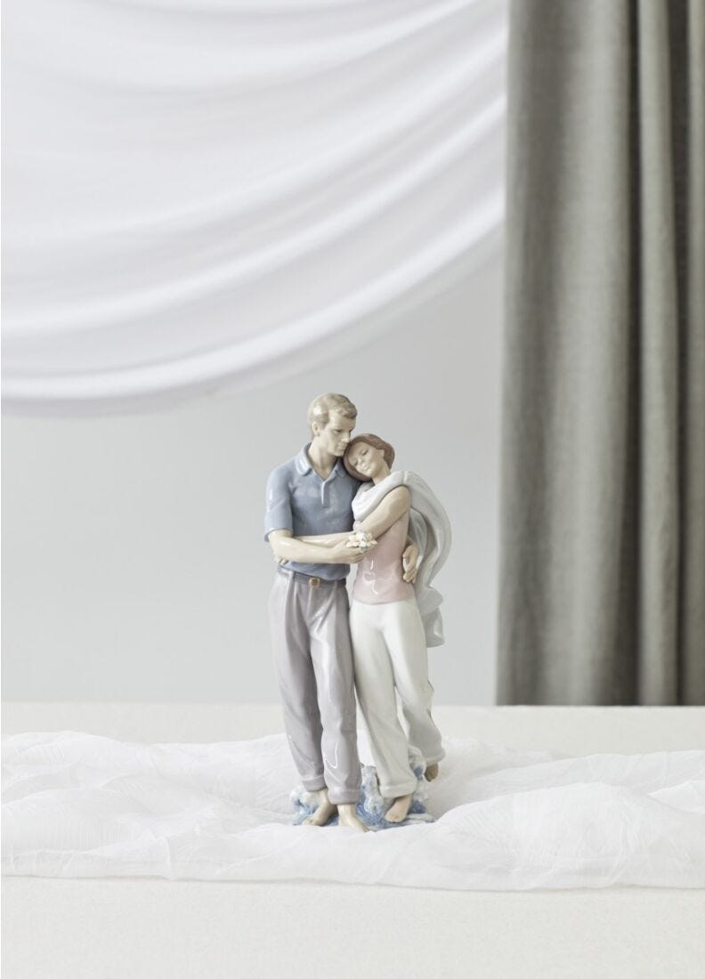 lladro Figura joven pareja Lo eres todo para mí Superdescuento
