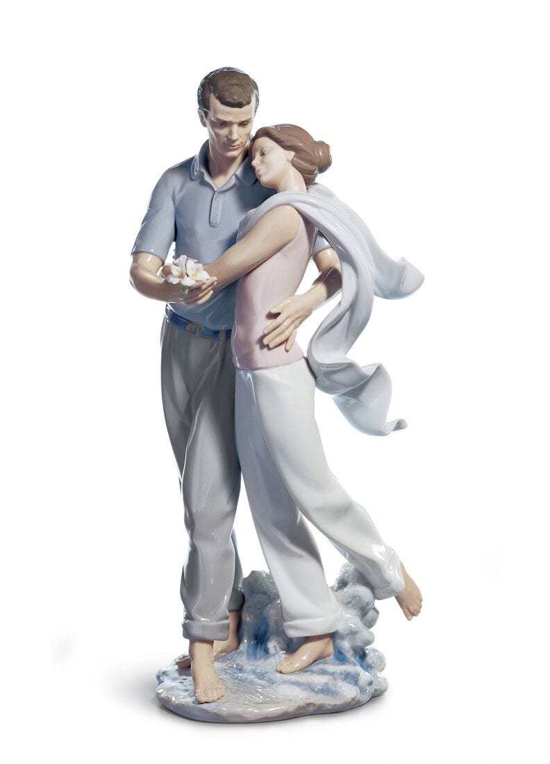 lladro Figura joven pareja Lo eres todo para mí Superdescuento
