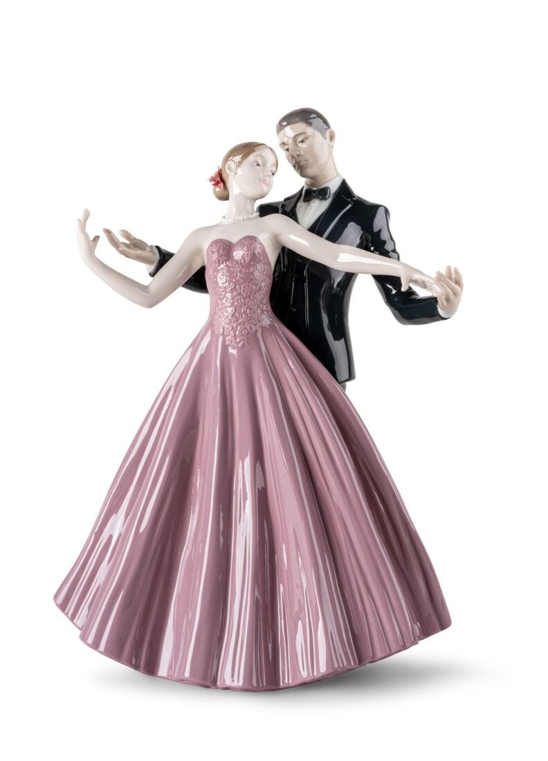lladro Escultura Vals aniversario