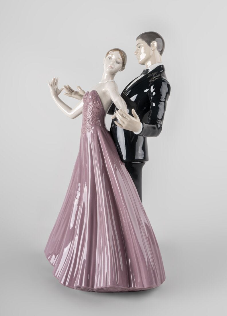lladro Escultura Vals aniversario Grandes descuentos