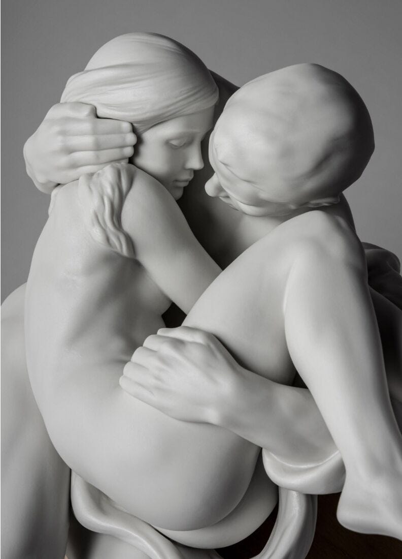 lladro Escultura pareja Contigo Tienda de fábrica