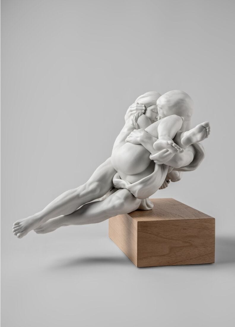 lladro Escultura pareja Contigo Tienda de fábrica