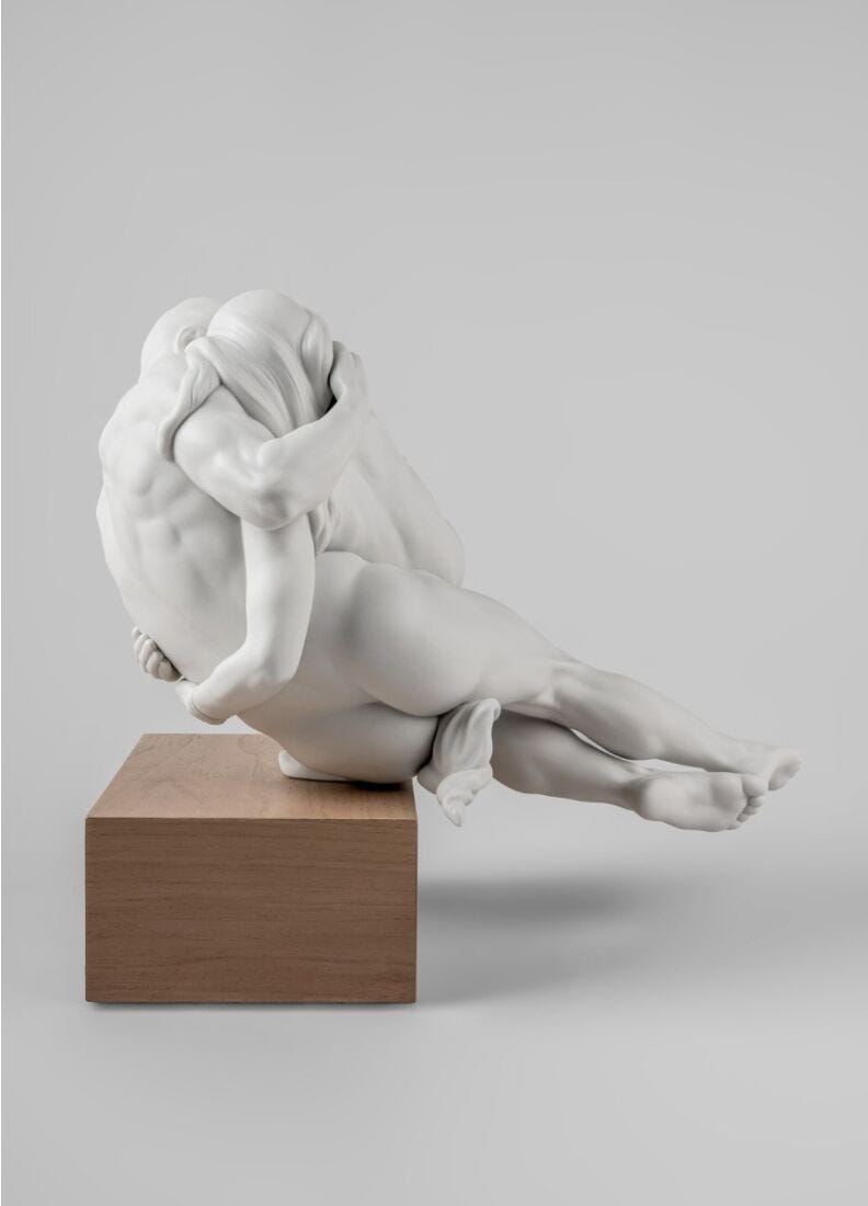 lladro Escultura pareja Contigo Tienda de fábrica