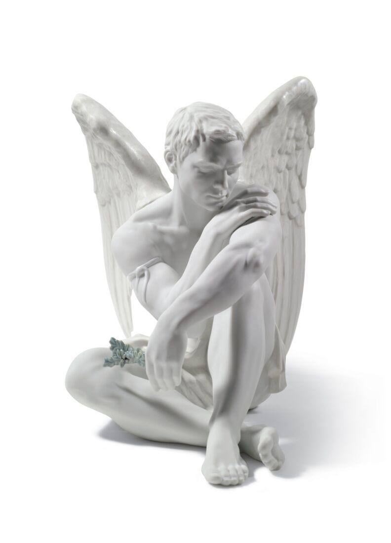 lladro Figura Ángel protector Ahorra y exporta