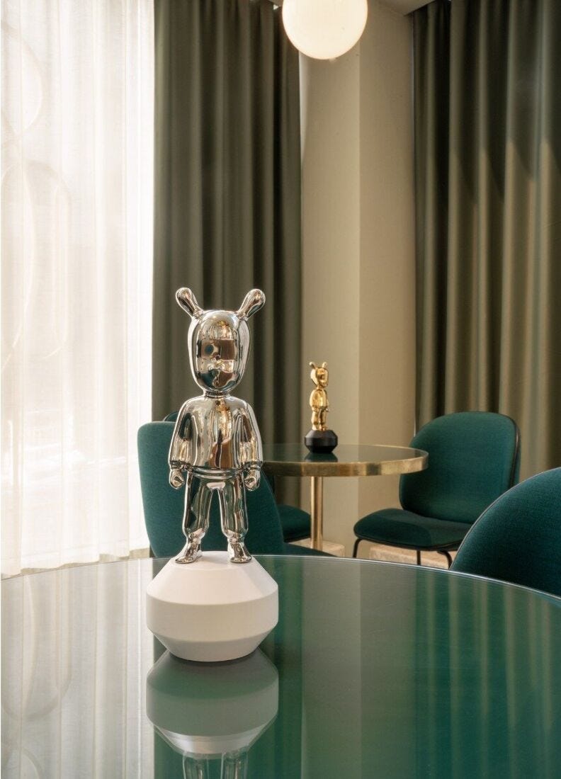 lladro Figura The silver Guest. Pequeña Descuento por venta flash