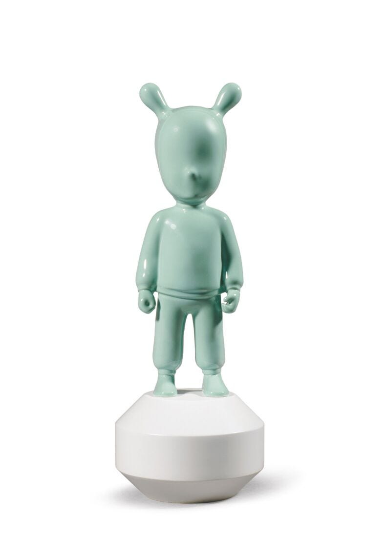 lladro Figura The green Guest. Pequeña