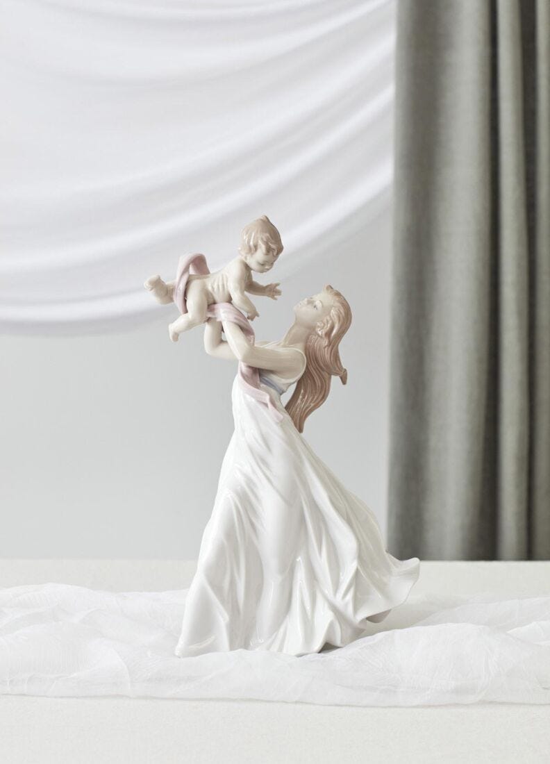 lladro Figura madre Mi precioso bebé En línea