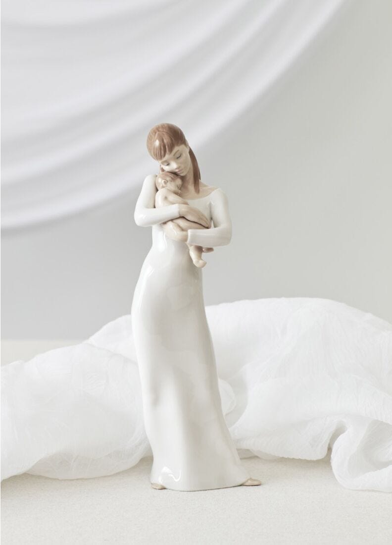lladro Figura madre Buenas noches mi ángel Rebajas