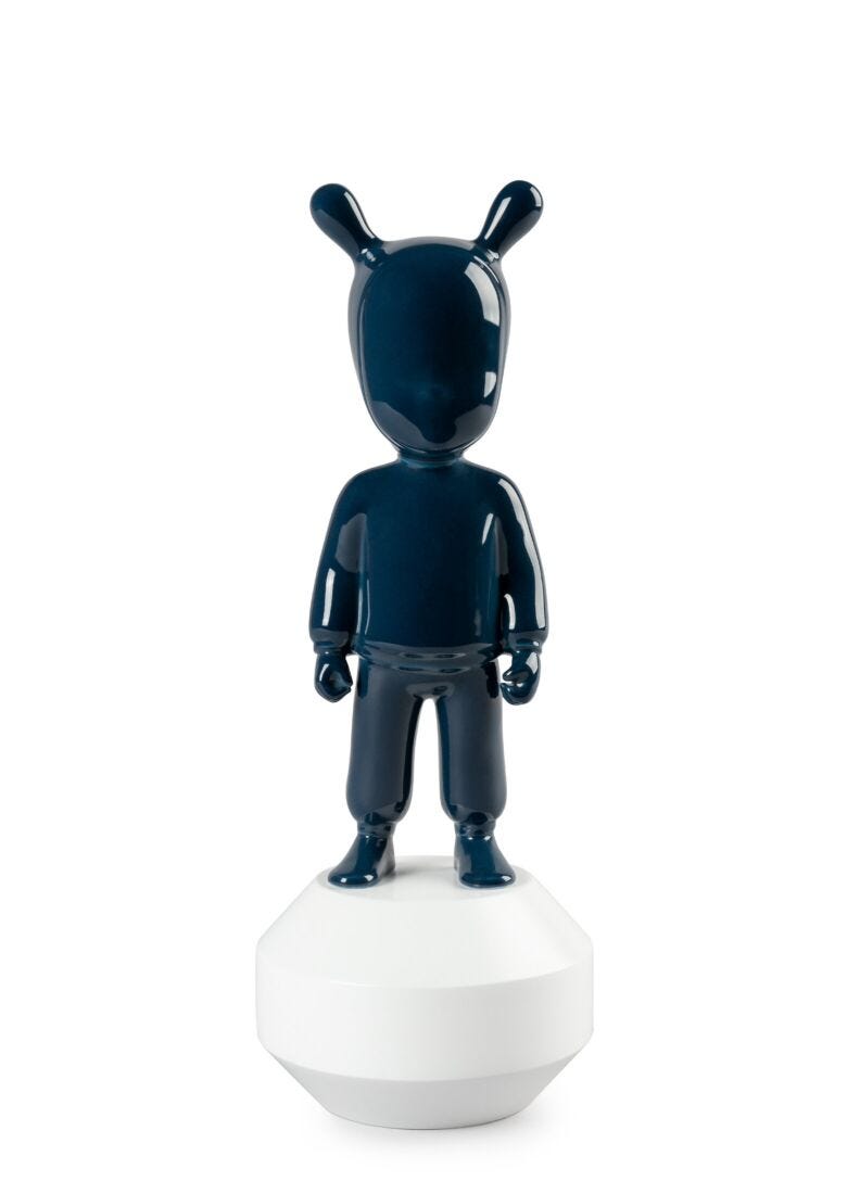 lladro Figura The dark blue Guest. Pequeña