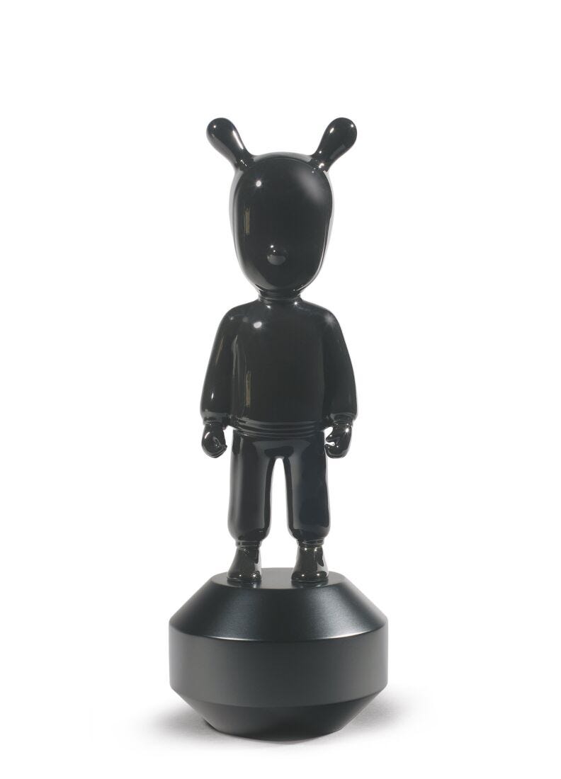 lladro Figura The black Guest. Pequeña