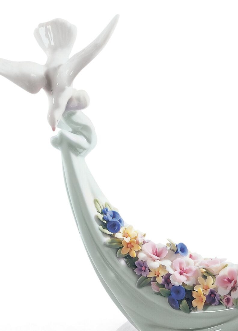 lladro Figura palomas Flores del cielo Promoción trimestral