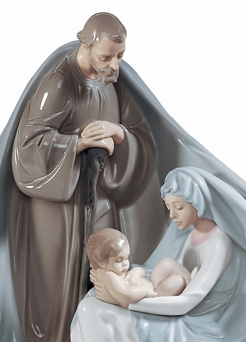lladro Figura Nacimiento de Jesús Envío internacional gratuito