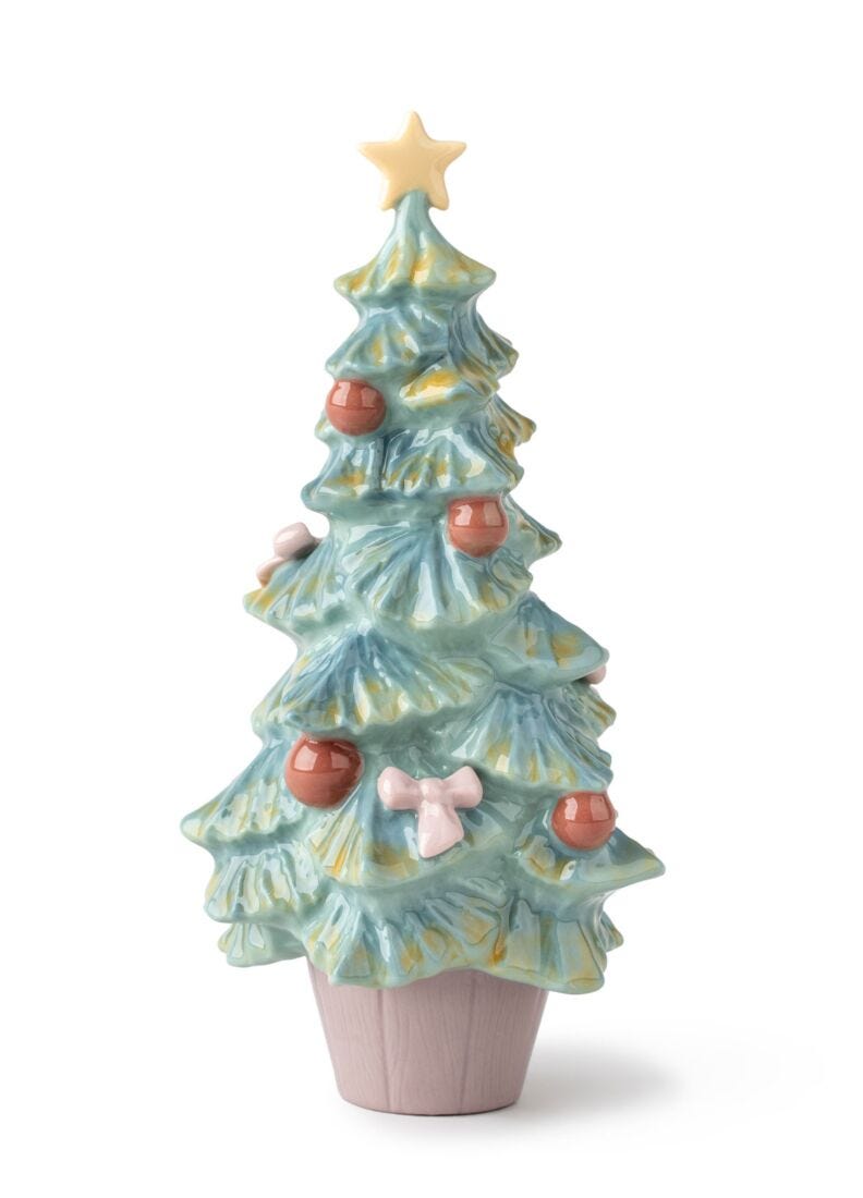 lladro Figura Abeto de Navidad