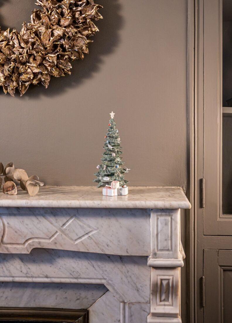 lladro Figura Árbol de Navidad con regalos Libre de impuestos
