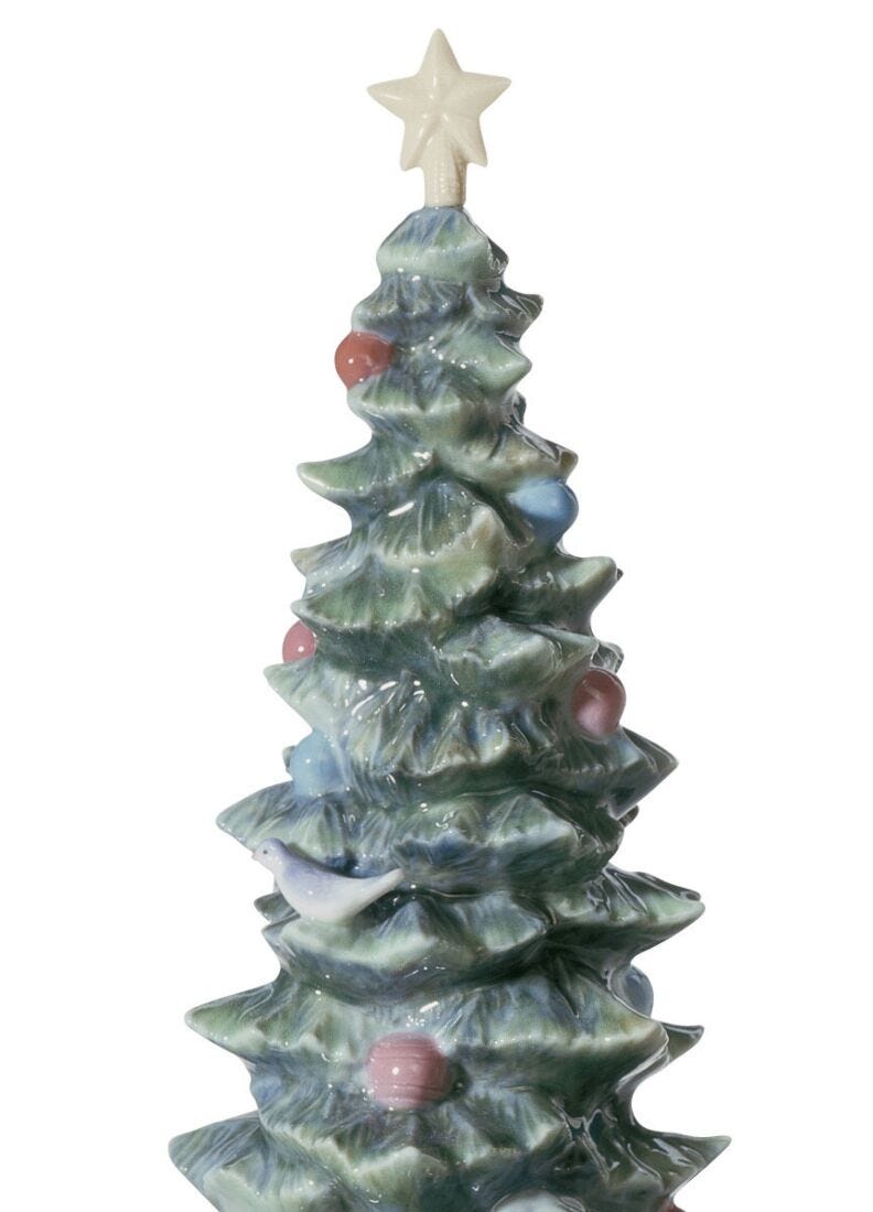 lladro Figura Árbol de Navidad con regalos Libre de impuestos