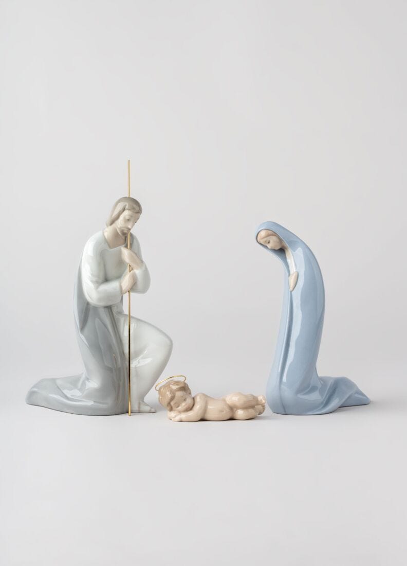 lladro Figura Niño Jesús en Belén-III Descuento por venta flash