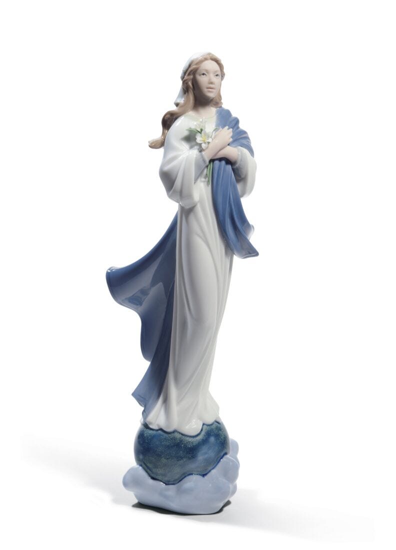 lladro Figura Virgen María Rebajas de fin de temporada