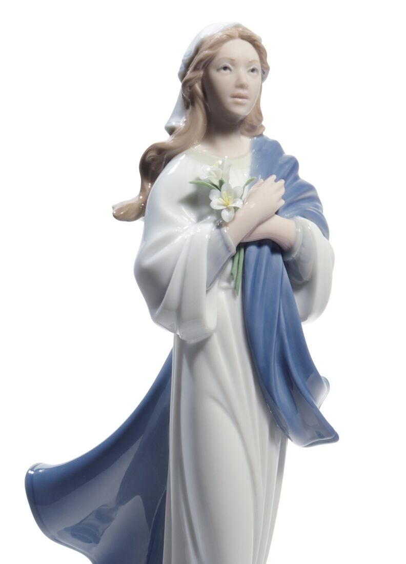 lladro Figura Virgen María Rebajas de fin de temporada