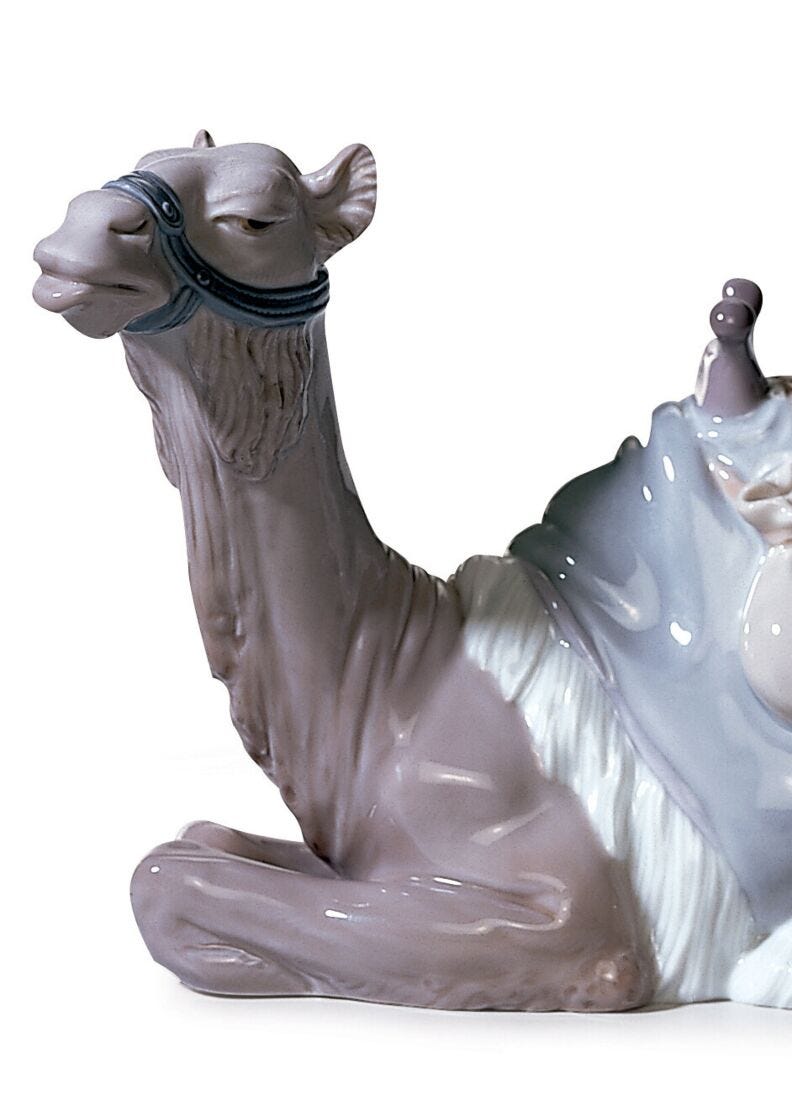 lladro Figura El camello en Belén Precio ultrabajo