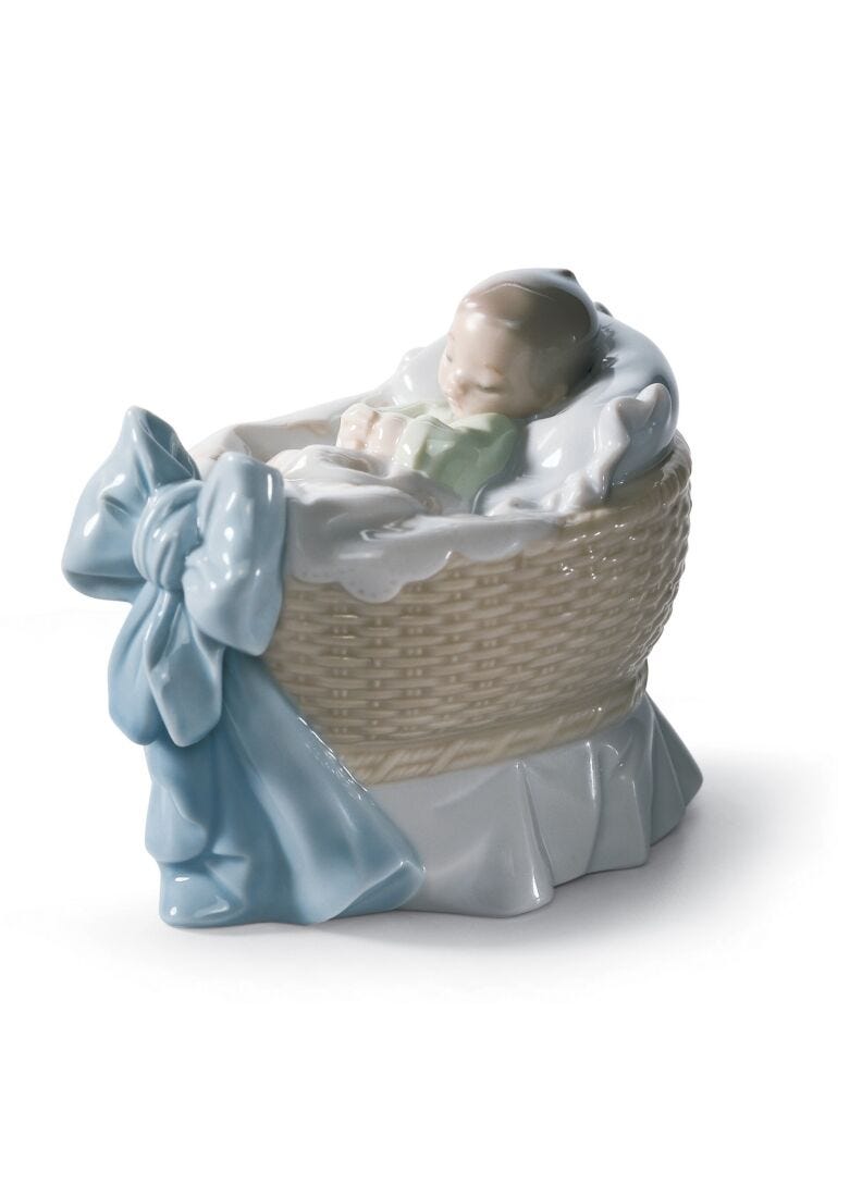 lladro Figura niño Un regalo del cielo Ventas relámpago