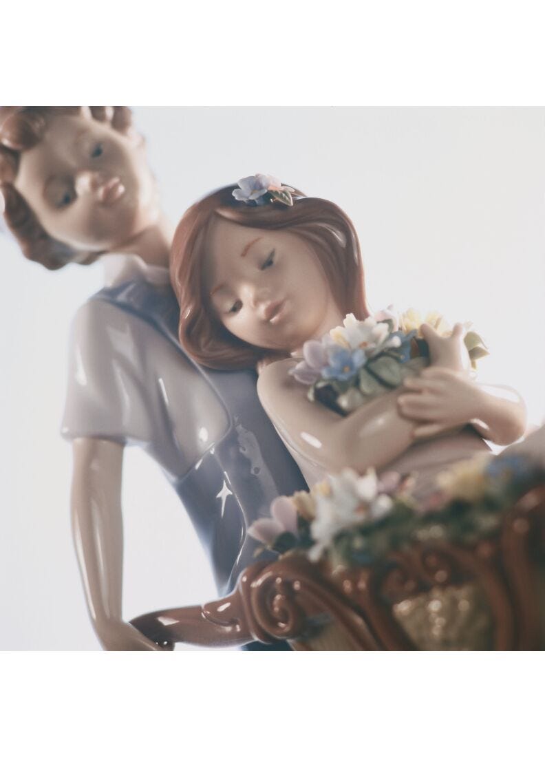 lladro Figura niños ¡Tú eres la más bonita Solo hoy