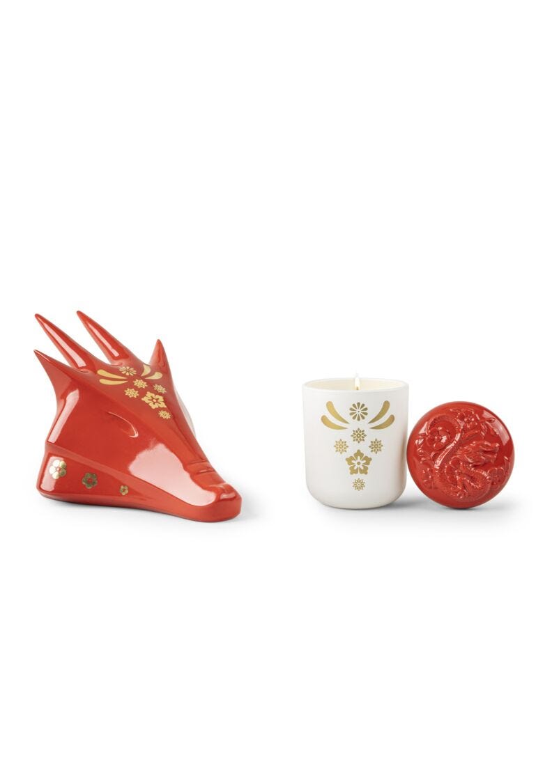 lladro Year of the Dragon set. Serie Limitada