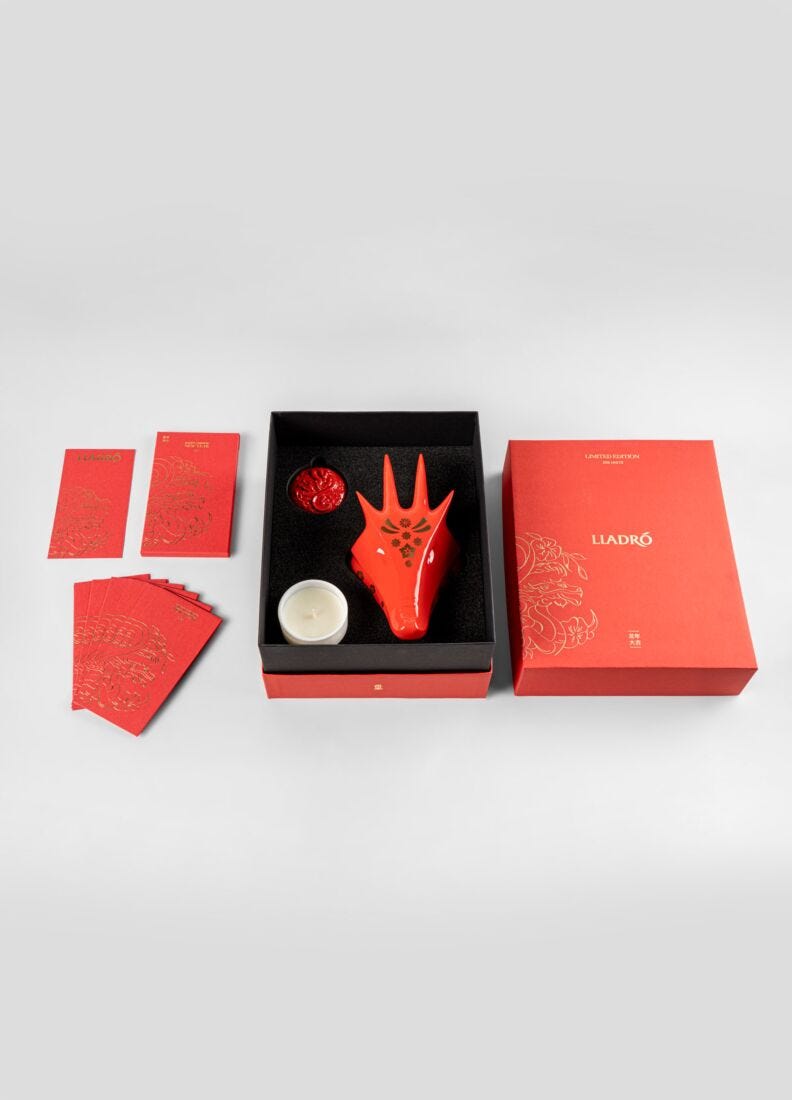 lladro Year of the Dragon set. Serie Limitada Solo queda un día