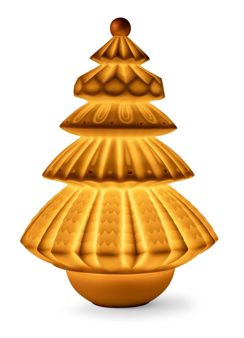 lladro Lámpara árbol de Navidad
