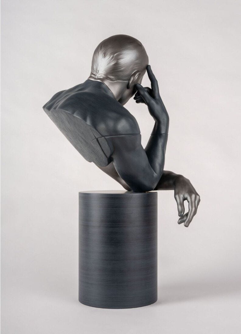 lladro Escultura Reflejos de la Naturaleza - Él Última moda