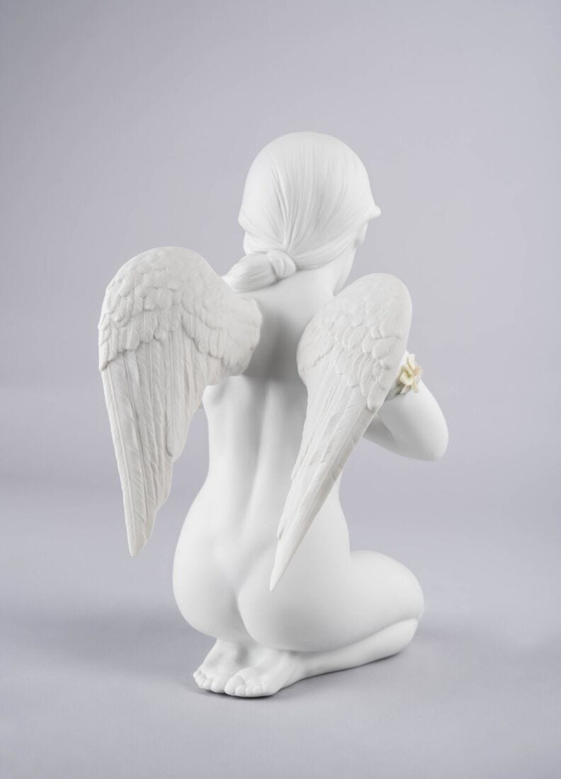 lladro Figura ángel Corazón celestial Outlet