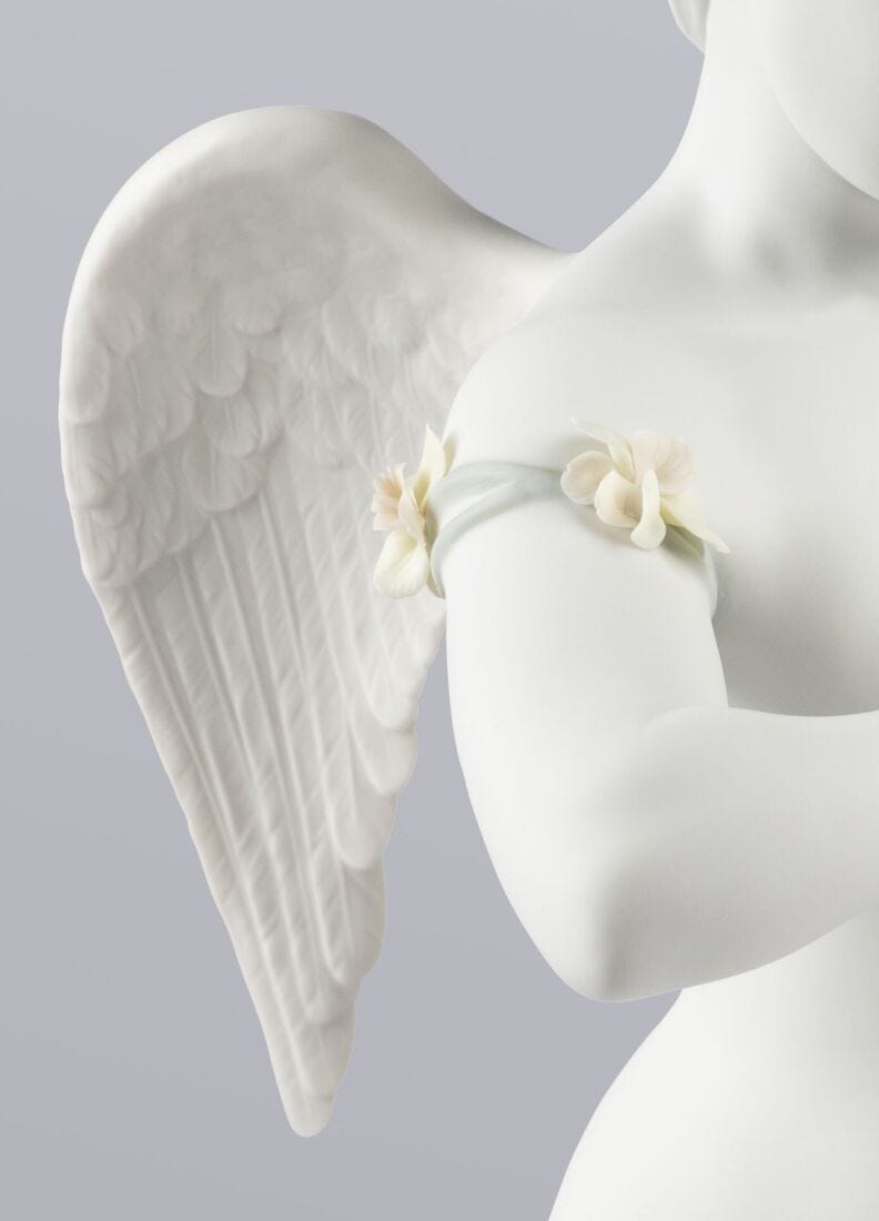 lladro Figura ángel Corazón celestial Outlet