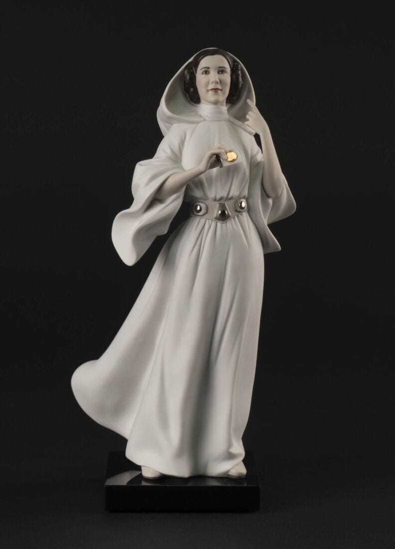 lladro Escultura Nueva esperanza para la Princesa Leia™ Gran oferta