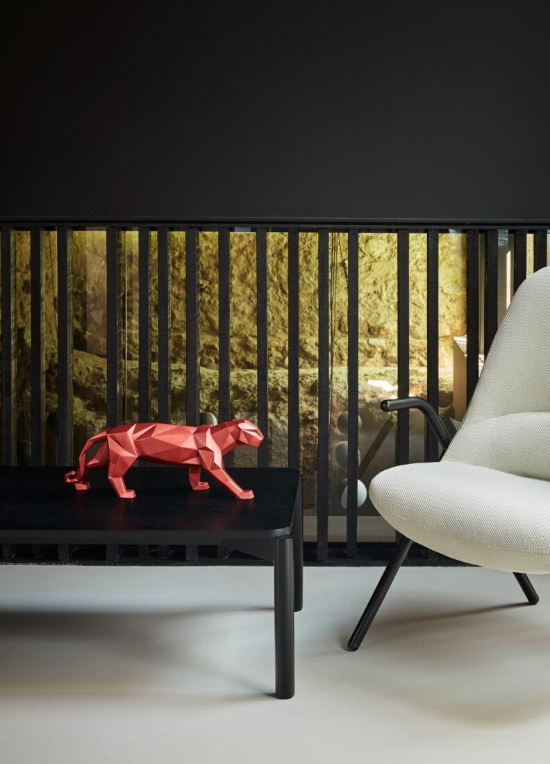 lladro Escultura Pantera. Rojo metalizado Rebajas top