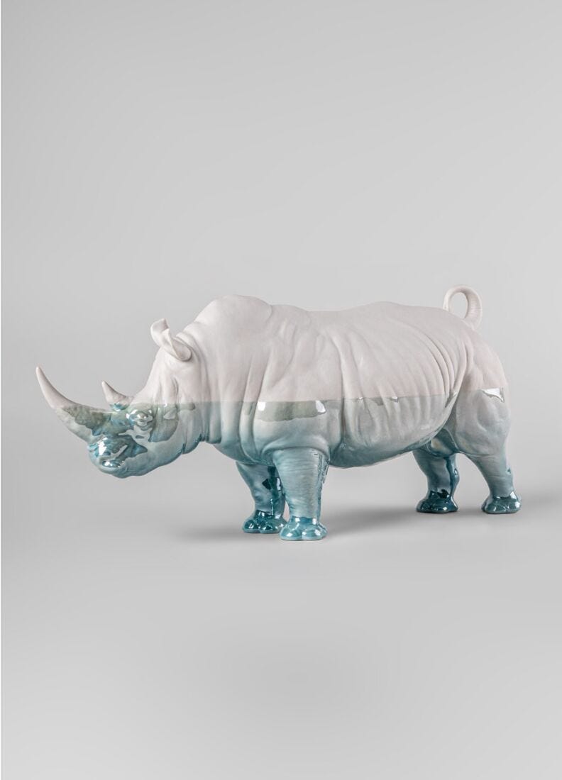 lladro Escultura Rinoceronte - Underwater Últimos 3 días