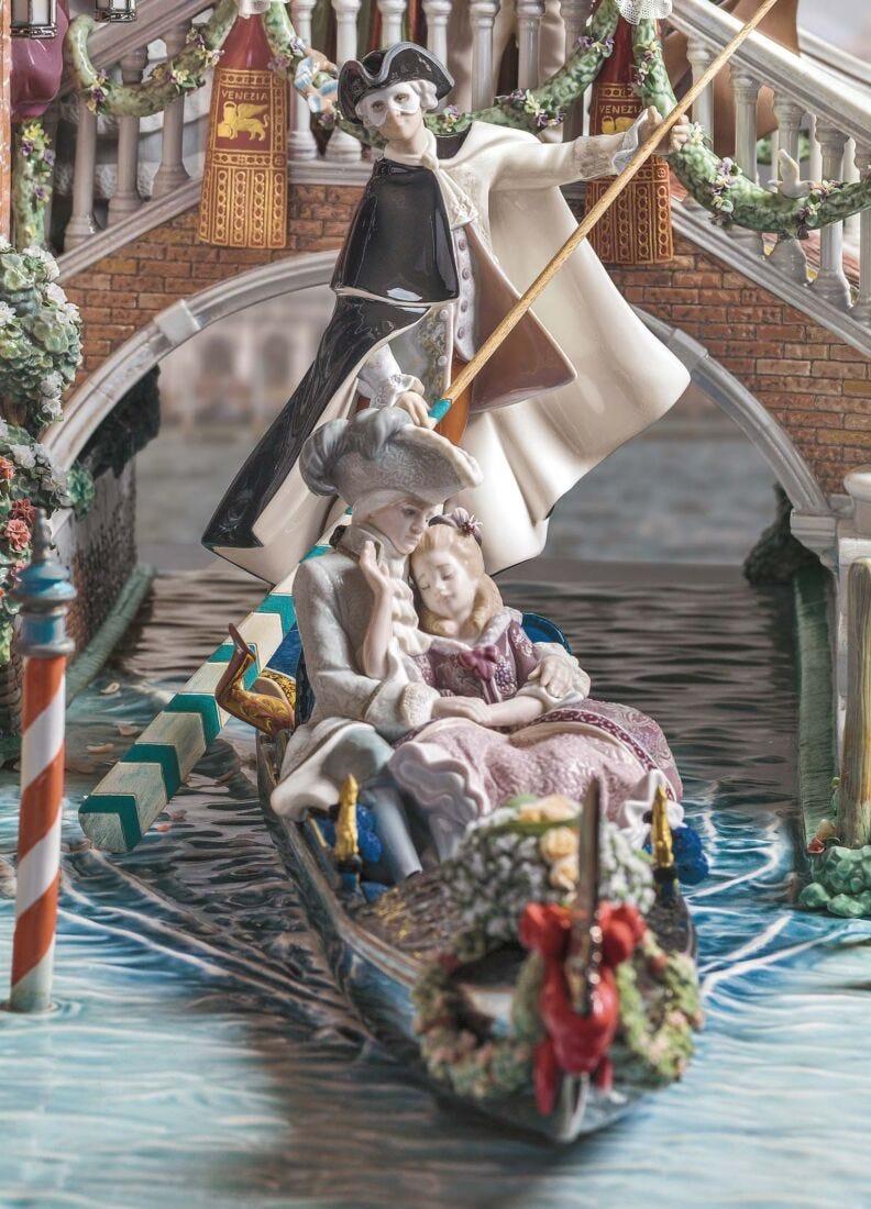 lladro Escultura Carnaval en Venecia. Serie limitada Último día
