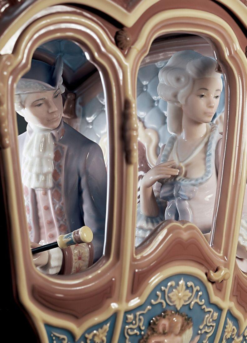 lladro Escultura Carroza siglo XVIII. Serie limitada Promoción por tiempo limitado