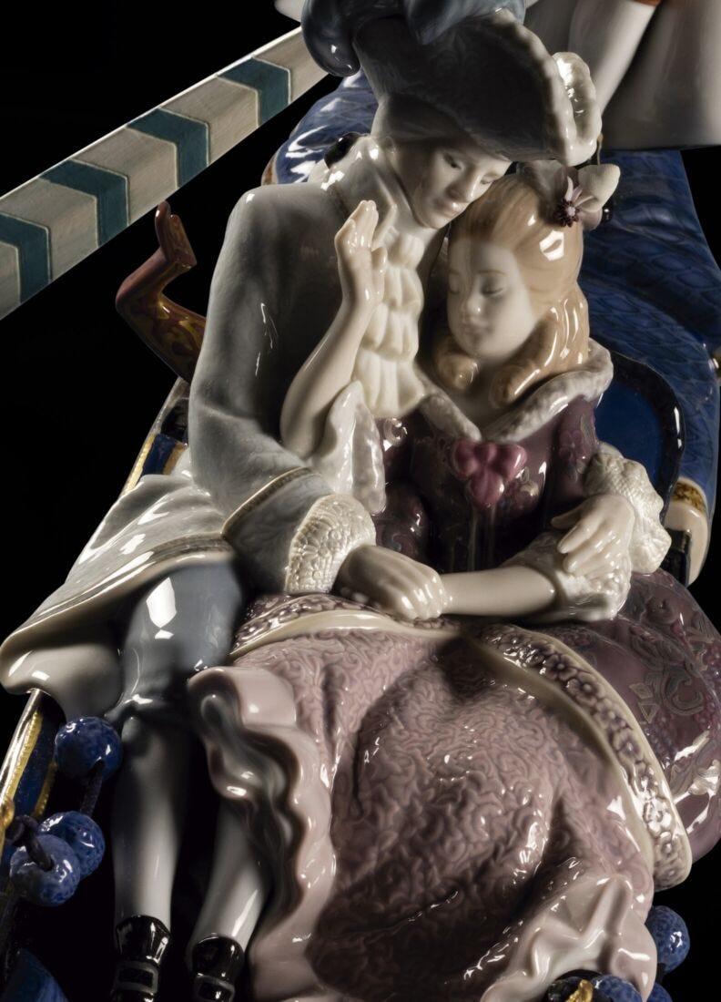 lladro Escultura Góndola en Venecia. Serie Limitada Solo hoy
