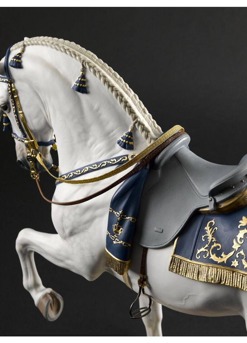 lladro Escultura Caballo español. Serie limitada Promoción trimestral
