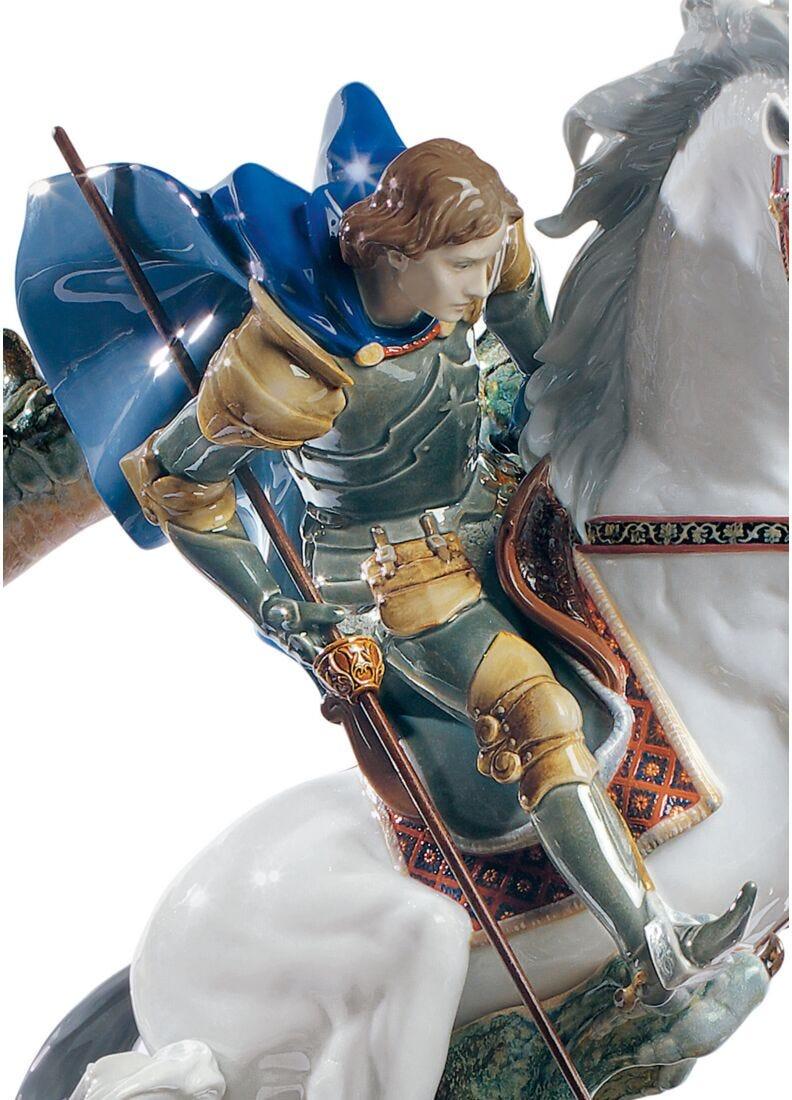 lladro Escultura San Jorge y el Dragón. Serie limitada Liquidación