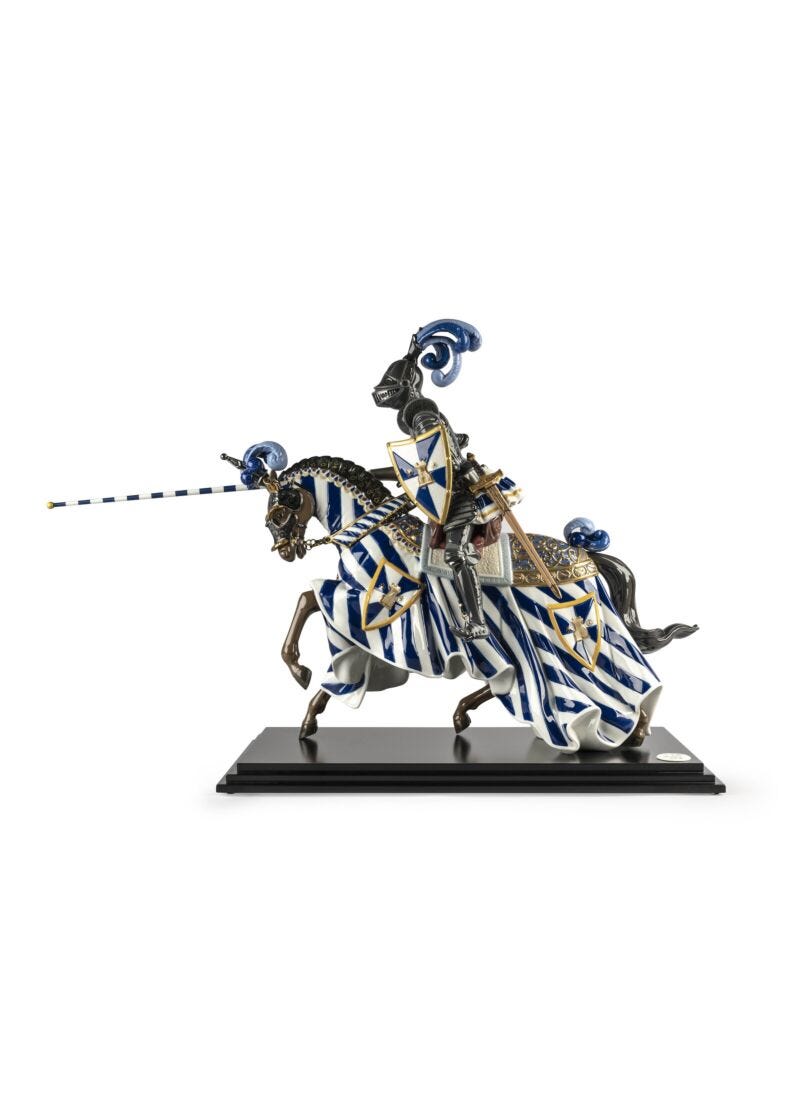 lladro Escultura Caballero Medieval. Serie Limitada Tienda de fábrica