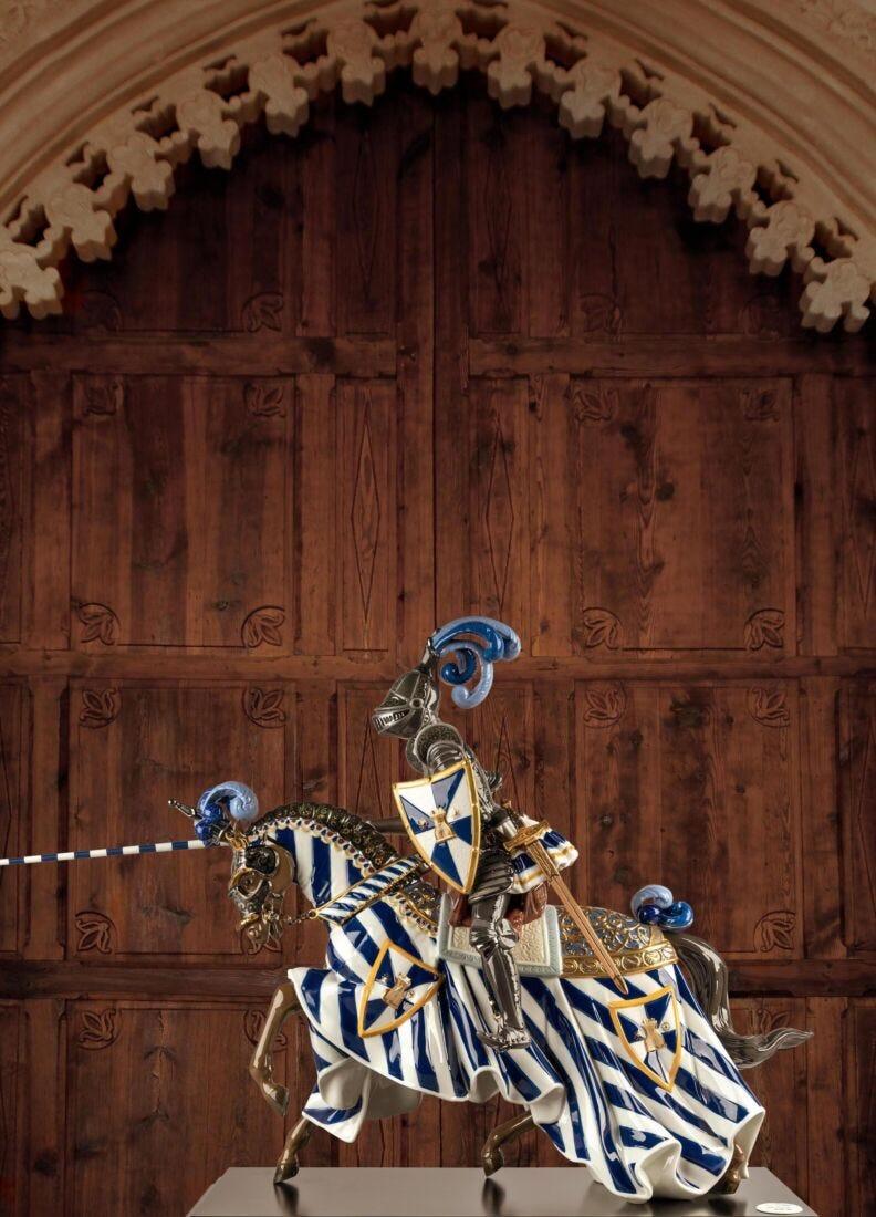 lladro Escultura Caballero Medieval. Serie Limitada Tienda de fábrica