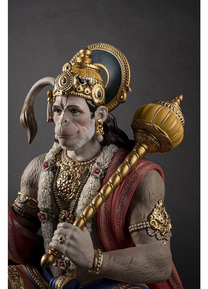 lladro Escultura Lord Hanuman. Serie Limitada Descuentos del mes