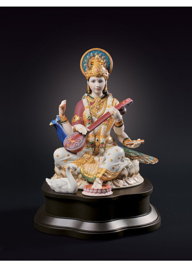 lladro Escultura Saraswati. Serie limitada Oferta exclusiva