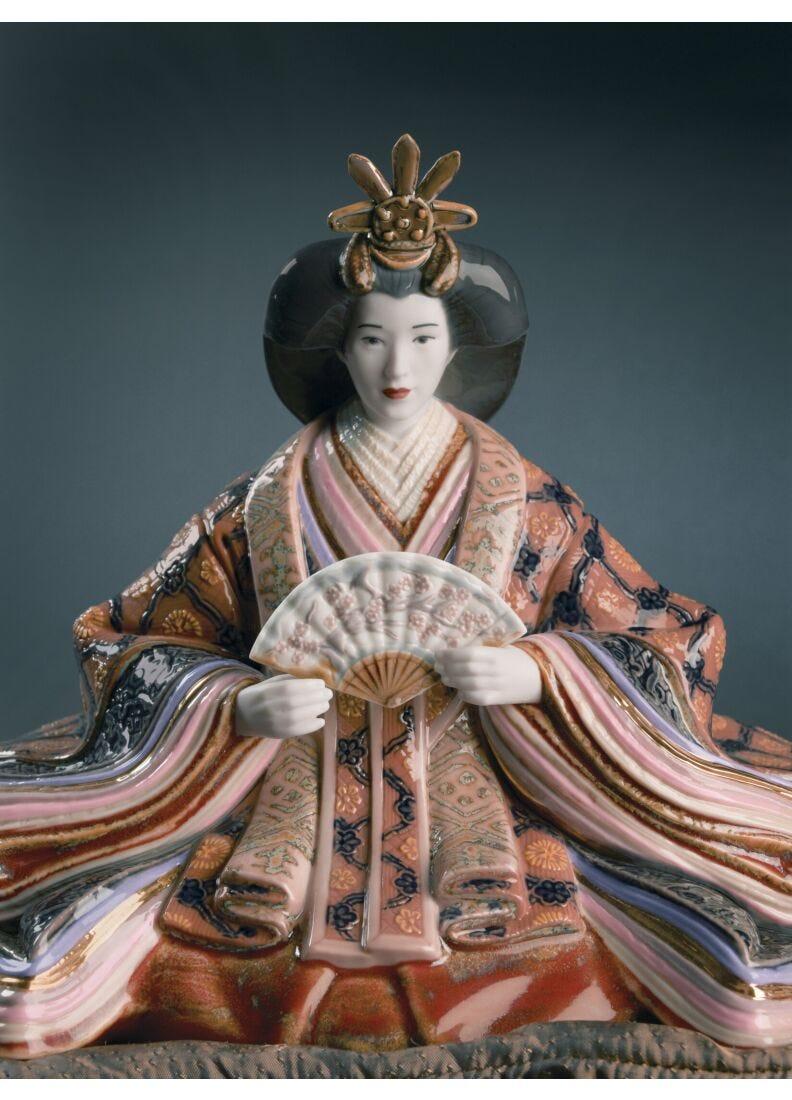 lladro Escultura Hina Dolls Emperatriz. Serie limitada Descuento por venta flash