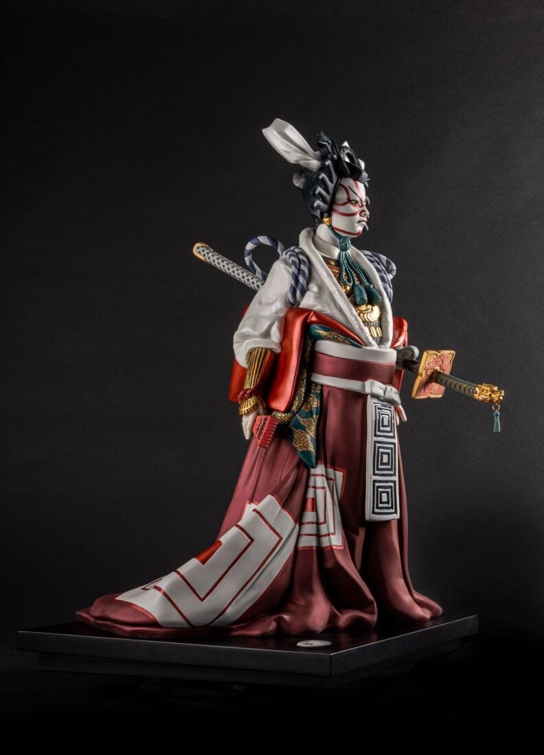 lladro Escultura Japan-Kabuki. Serie Limitada Ofertas especiales